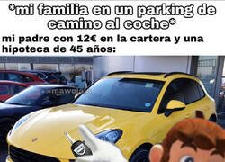 Enlace a Mi padre haciéndose el comediante