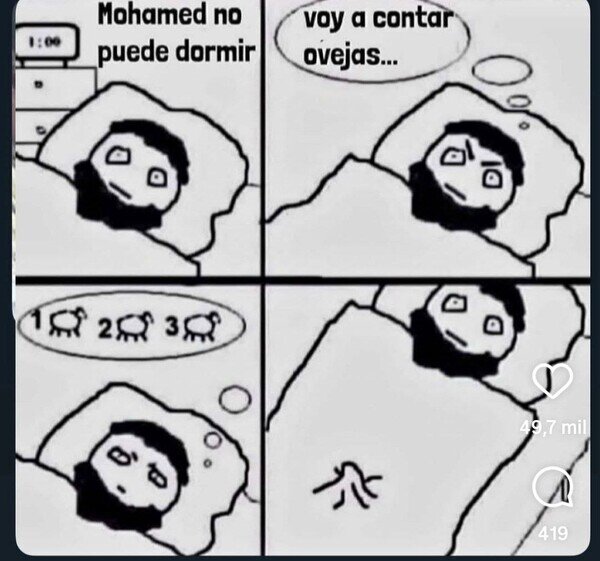 Meme_otros - Ahora sí va a tener insomnio