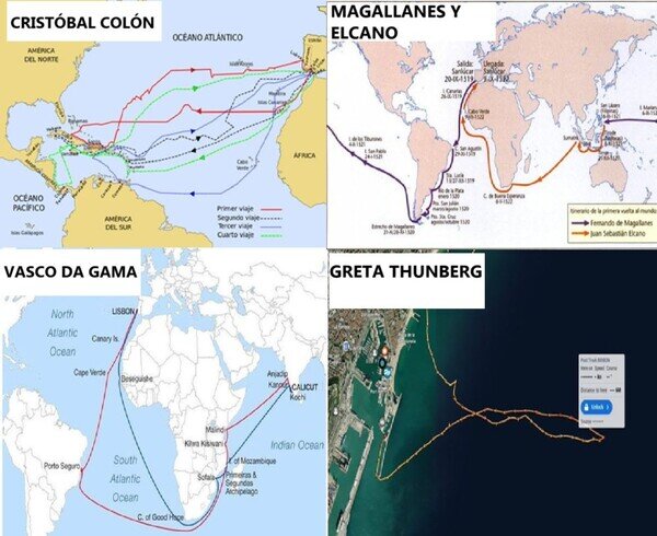 Otros - Grandes navegantes de la historia