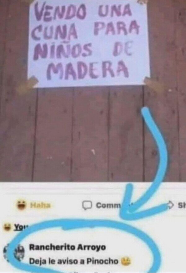 Meme_otros - Pinocho podría estar interesado