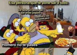 Enlace a El que siempre se pasa con la sal