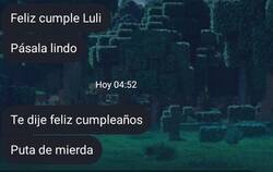 Enlace a Felicidades amargas