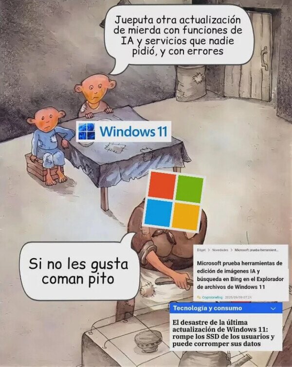 Meme_otros - Maldito Windows