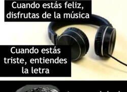 Enlace a La música según tu estado de ánimo