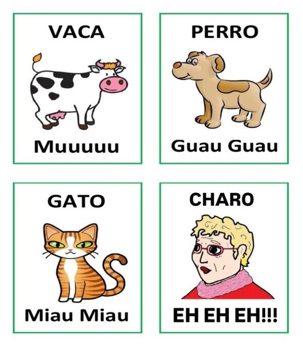 Otros - ¿Qué sonido hacen estos animales?