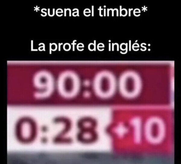 Meme_otros - Tiempo añadido