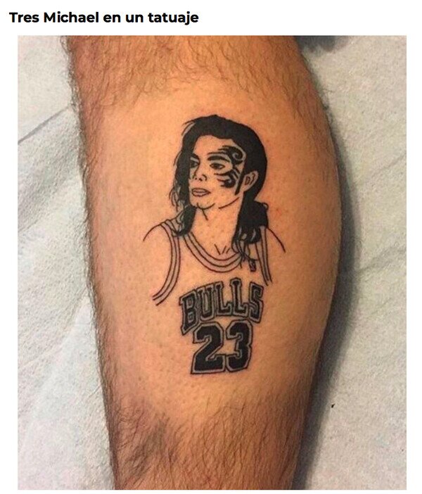 tatuaje,Michael Jackson,Mike Tyson,Michael Jordan