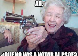 Enlace a Tu abuela durante la cena