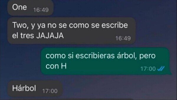 Meme_otros - One, two, hárbol...