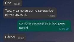 Enlace a One, two, hárbol...