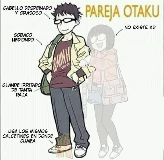 Meme_otros - Típica pareja otaku