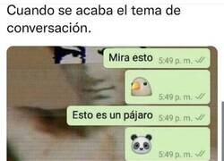 Enlace a Cuando ya no te queda de qué hablar