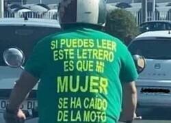 Enlace a 50 kilómetros detrás y no se da de cuenta de que le falta algo