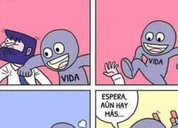 Enlace a La vida no para de dar duros golpes