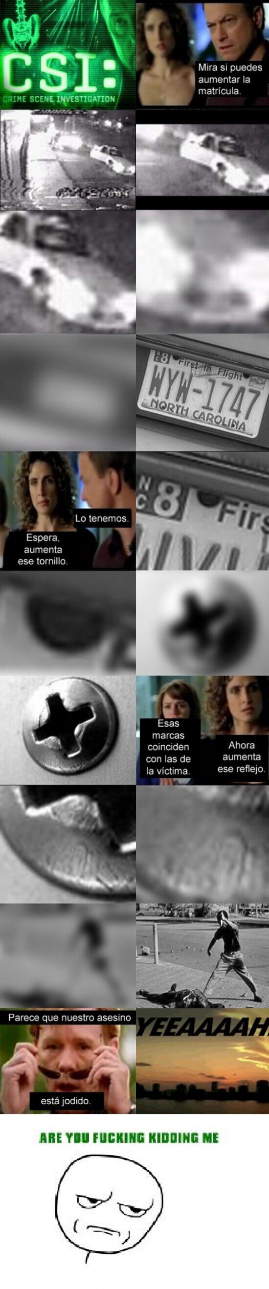 Kidding_me - La lógica de CSI