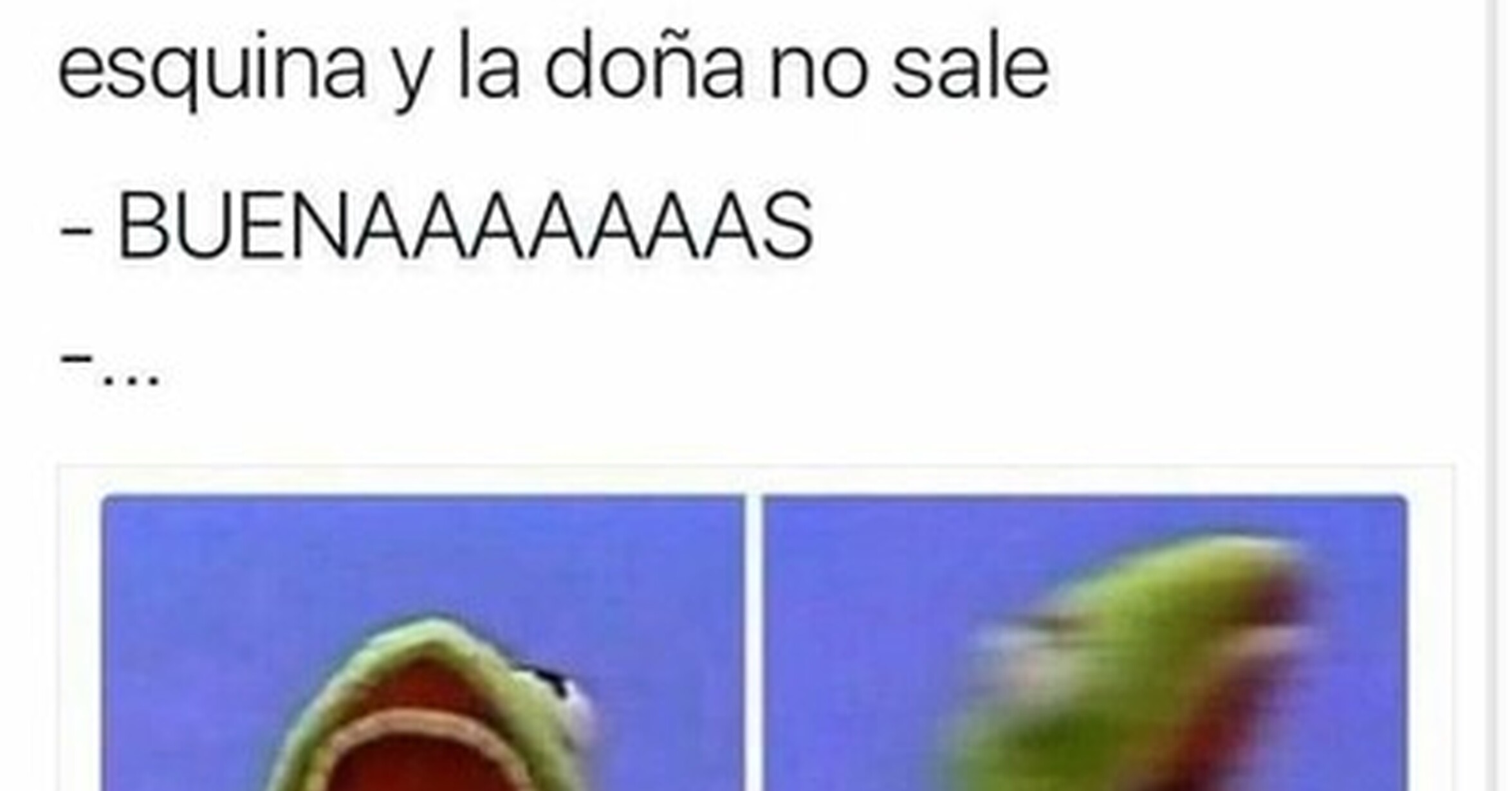 Cuánto cabrón / Ya que no hay timbre, no queda de otra