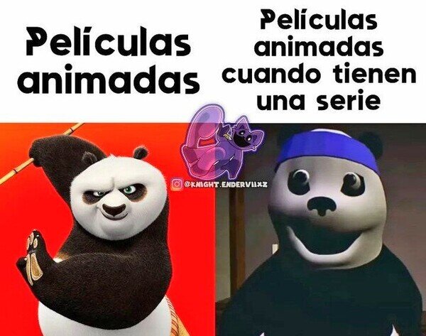 Meme_otros - Películas animadas y sus series