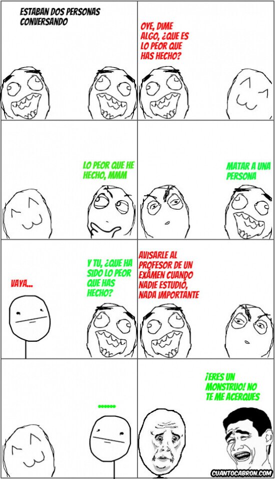 Okay - Esta persona tiene un puesto reservado en el infierno