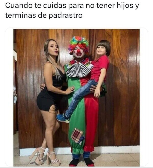 Meme_otros - Aceptando la condición de payaso