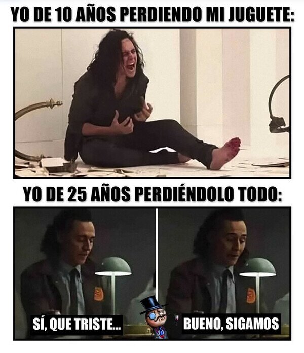 Meme_otros - Con la edad le restas importancia