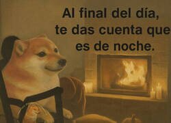 Enlace a Al final del día te das cuenta de cosas