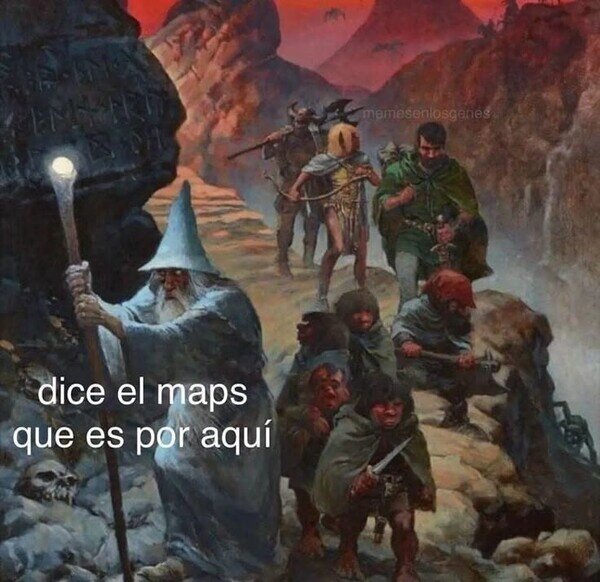 Meme_otros - Así me siento al usar Google Maps