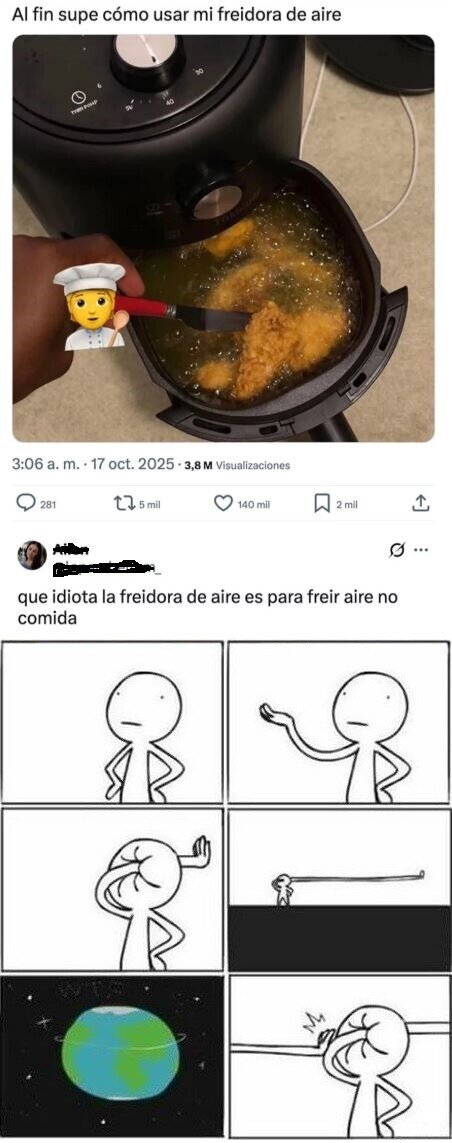 Publicaci&oacute;n,Comentario,Idiota,Aire,Comida,Freidora