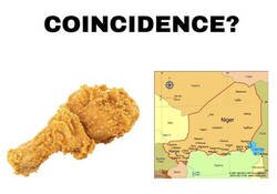 Enlace a El país con forma de muslo de pollo