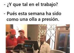 Enlace a Tiene los huevos cocidos de tanto trabajar