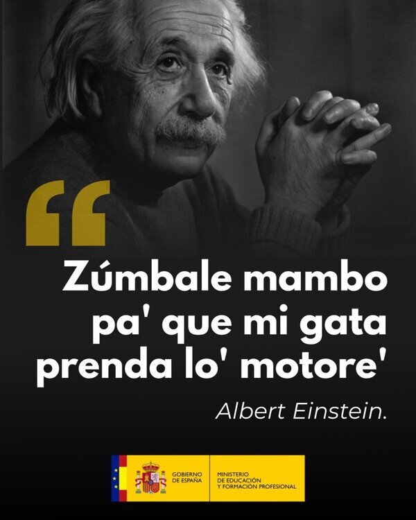 Otros - Bien dicho, Albert