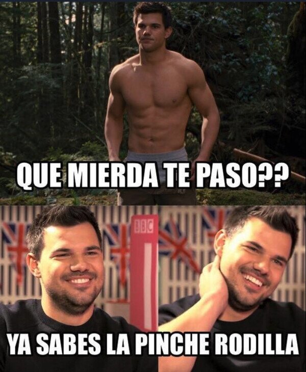 Meme_otros - Siempre es la rodilla