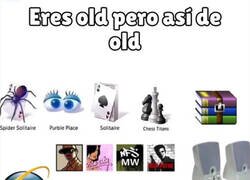 Enlace a ¿Eres así de old?