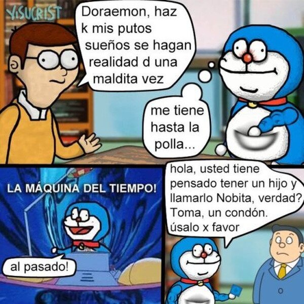 Meme_otros - El último capítulo de Doraemon