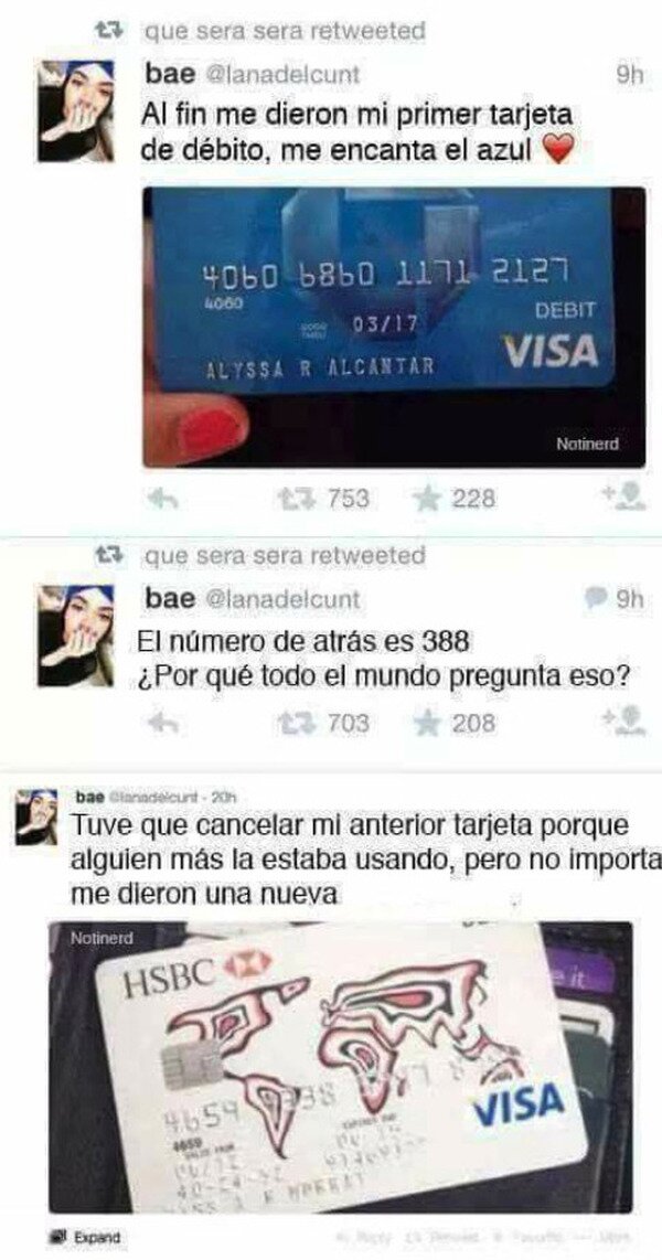 Meme_otros - Pobrecita, le encantaba el azul...