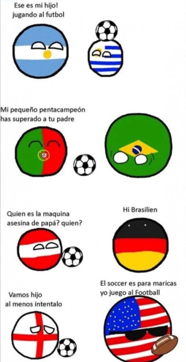 Meme_otros - Padres e hijos jugando al fútbol