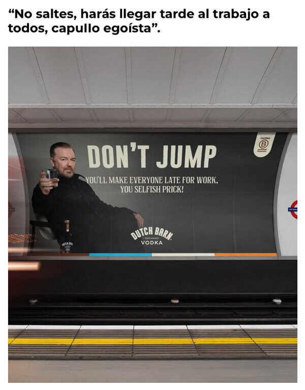 Meme_otros - Cartel visto en una estación de metro