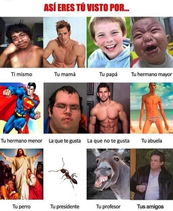 Meme_otros - Así eres a ojos de los demás