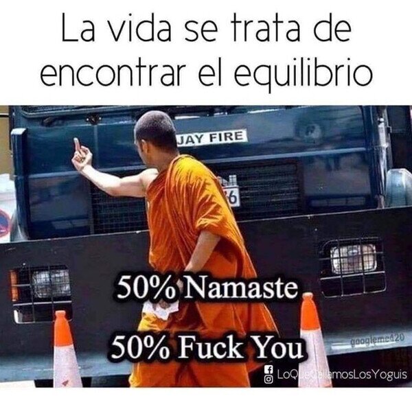 Meme_otros - Equilibrio sobre el dedo