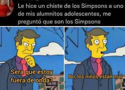 Enlace a Las referencias de Los Simpson se están perdiendo