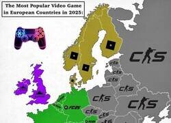 Enlace a El videojuego más jugado en cada país de Europa en 2025