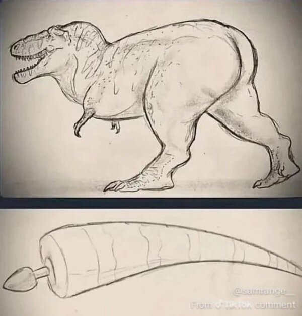 Meme_otros - El accesorio del T-Rex