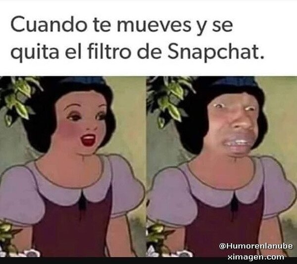 Meme_otros - Snapchat descubrió mi fealdad