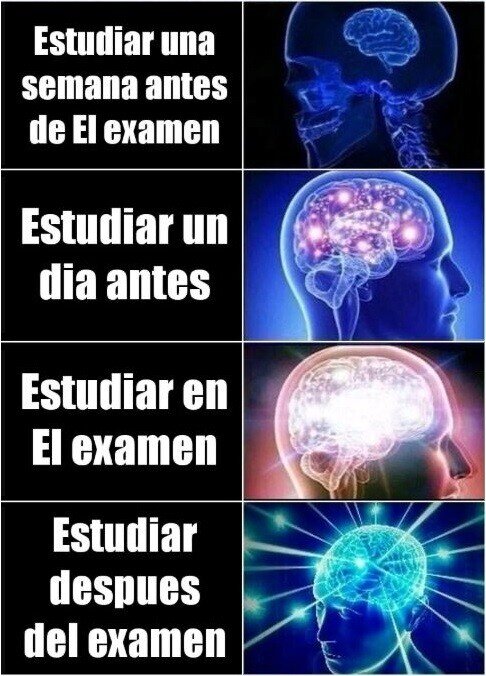 Otros - Formas de estudiar, de la peor a la mejor