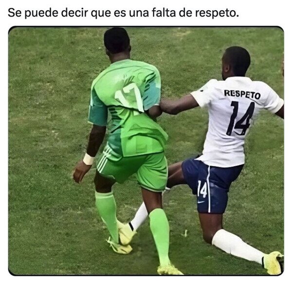 Otros - Menuda falta de respeto