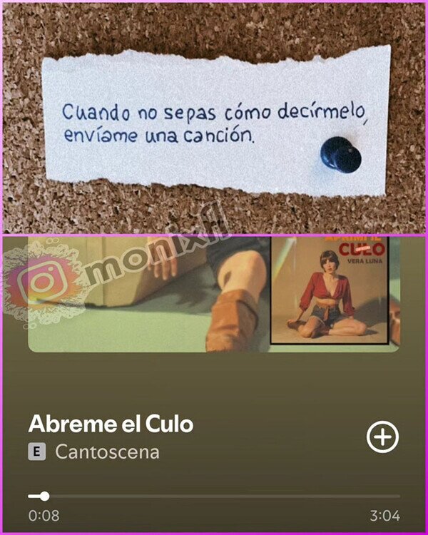 Meme_otros - Díselo con una canción
