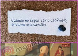 Enlace a Díselo con una canción