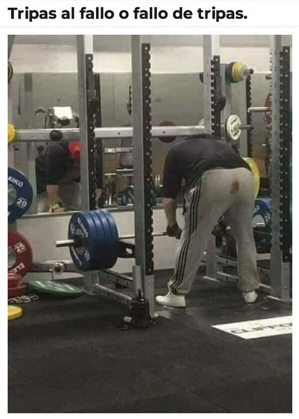 Meme_otros - Lo que hay que ver en el gym...