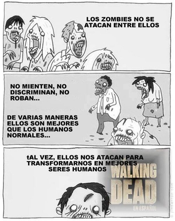 Meme_otros - ¿Y si los zombies son los buenos?