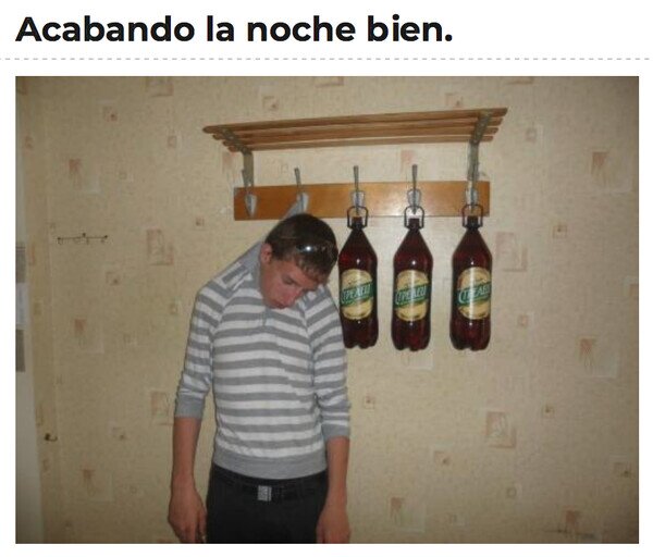 Otros - Sabes que tu fiesta estuvo bien cuando acabas así