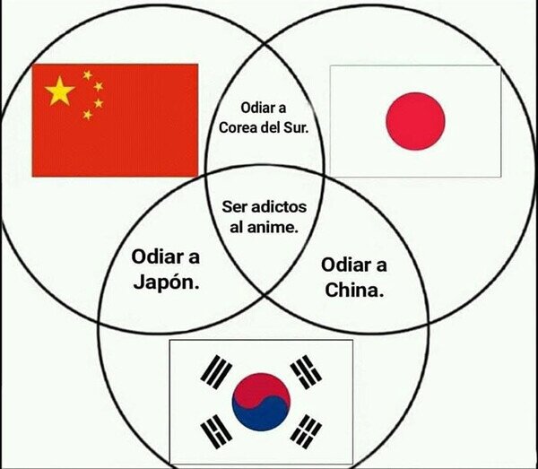 Meme_otros - El diagrama de Venn asiático